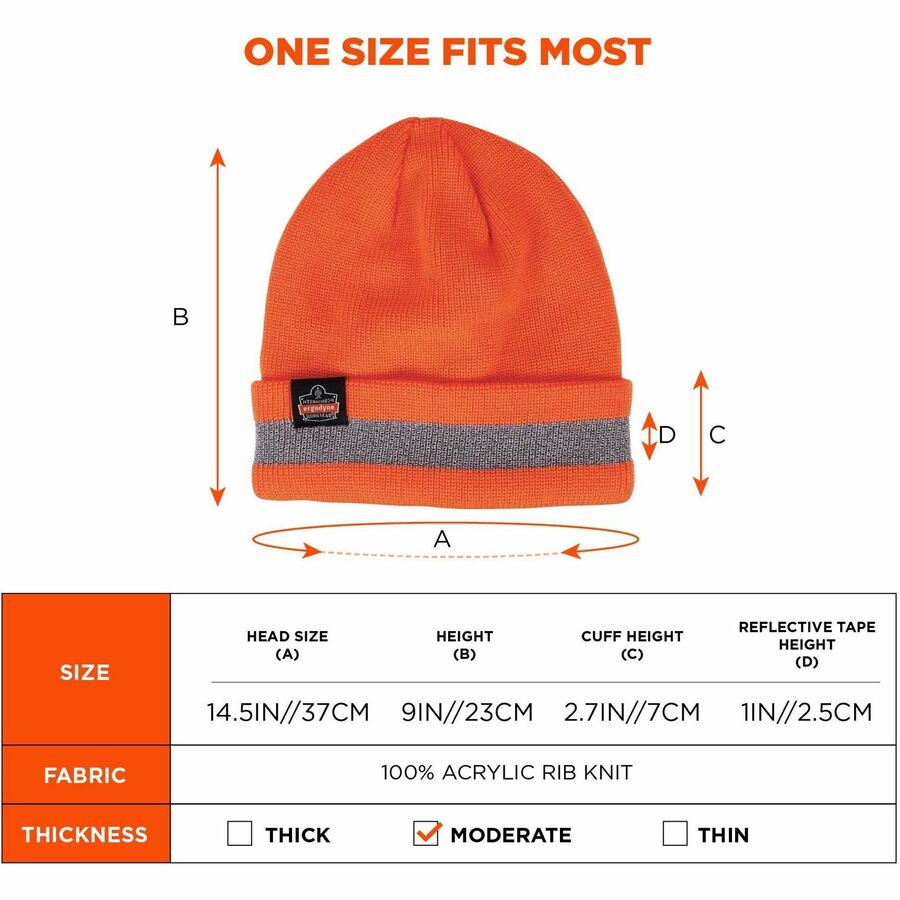 Ergodyne 6803 Reflective Winter Hats