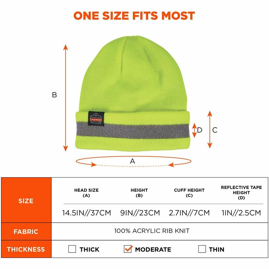 Ergodyne 6803 Reflective Winter Hats