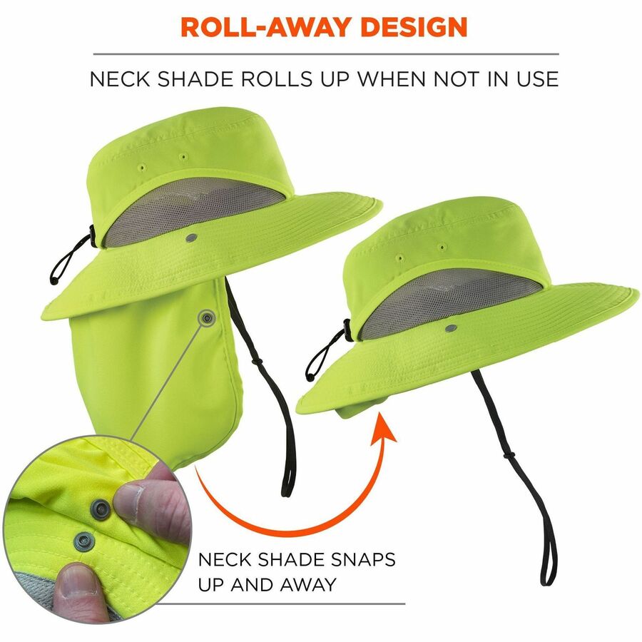 Ergodyne 8934 Ranger Hat with Neck Shade
