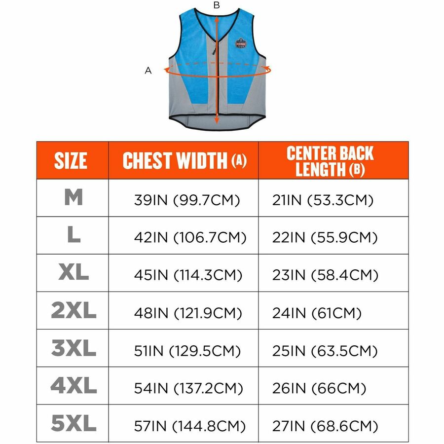 Ergodyne Chill-Its 6667 Wet Cooling Vest