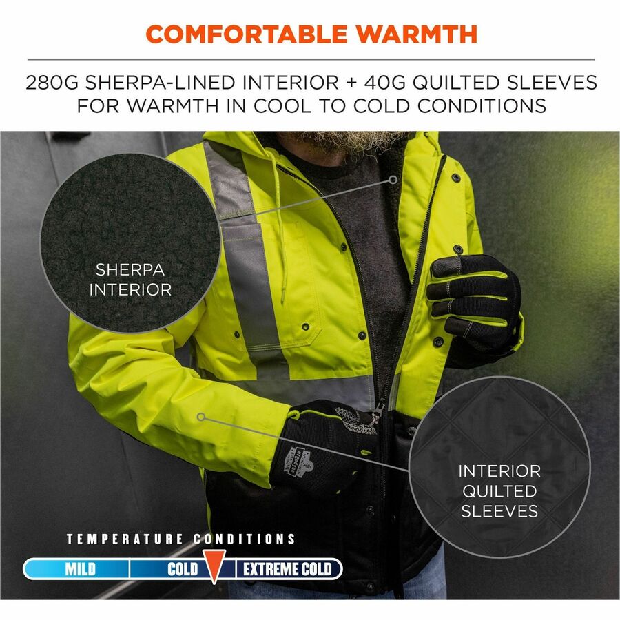 Ergodyne 8275 Heavy-Duty Hi-Vis Jackets