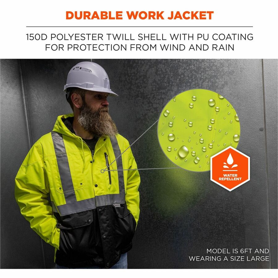 Ergodyne 8275 Heavy-Duty Hi-Vis Jackets
