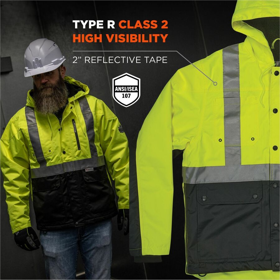 Ergodyne 8275 Heavy-Duty Hi-Vis Jackets