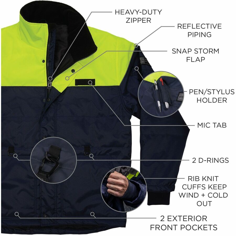 Ergodyne N-Ferno 6476 Insulated Freezer Jacket