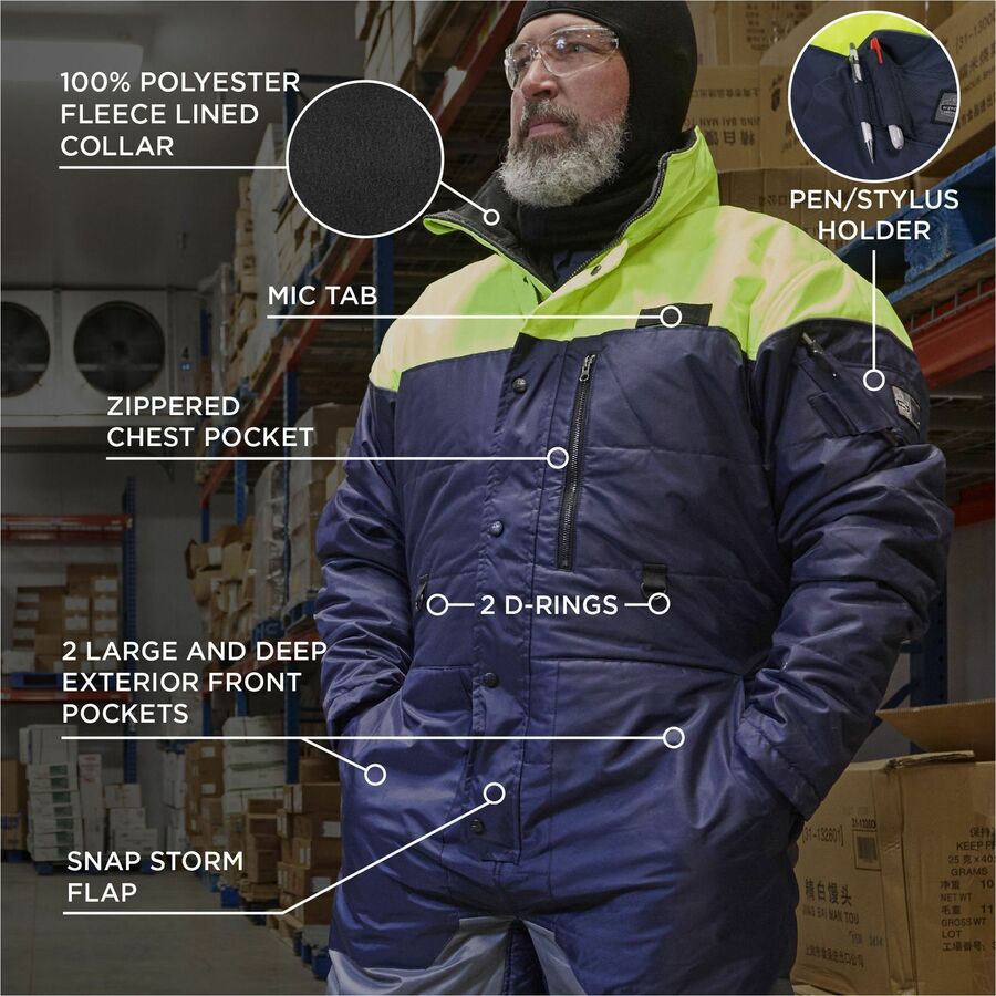 Ergodyne N-Ferno 6475 Insulated Freezer Coveralls