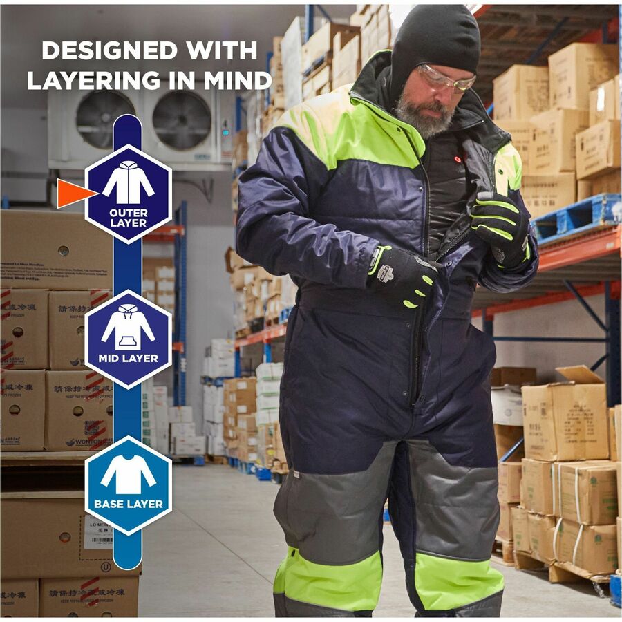 Ergodyne N-Ferno 6475 Insulated Freezer Coveralls
