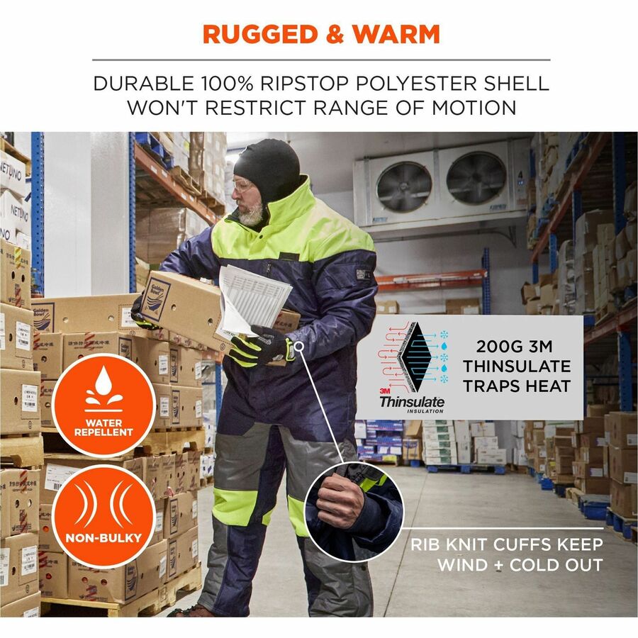 Ergodyne N-Ferno 6475 Insulated Freezer Coveralls