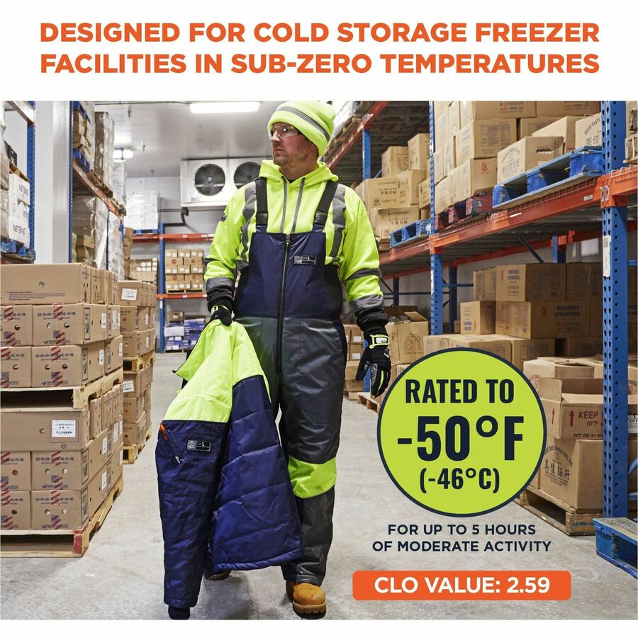 Ergodyne Insulated Freezer Bib Overalls