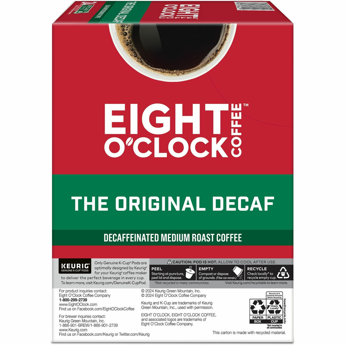 Eight O'Clock K-Cup Coffee