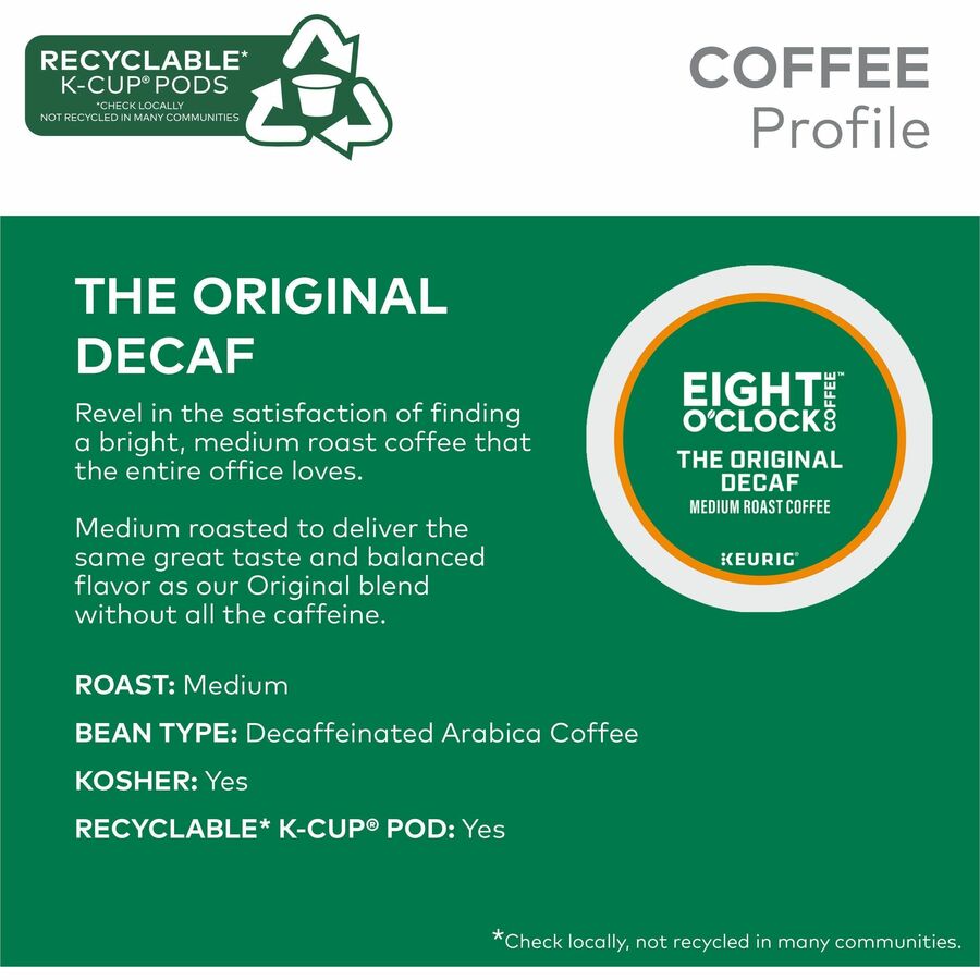 Eight O'Clock K-Cup Coffee