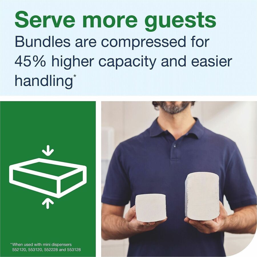 TORK Xpress Compressed Multifold Hand Towel White H2