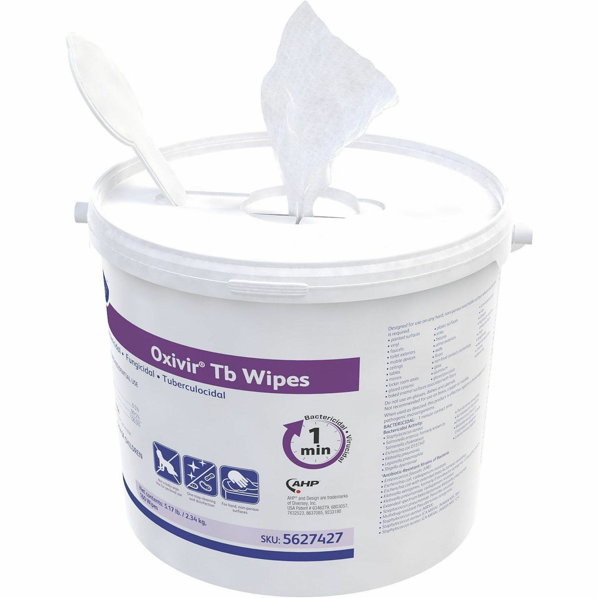 Diversey Care Oxivir Tb Disinfectant Cleaner Wipes