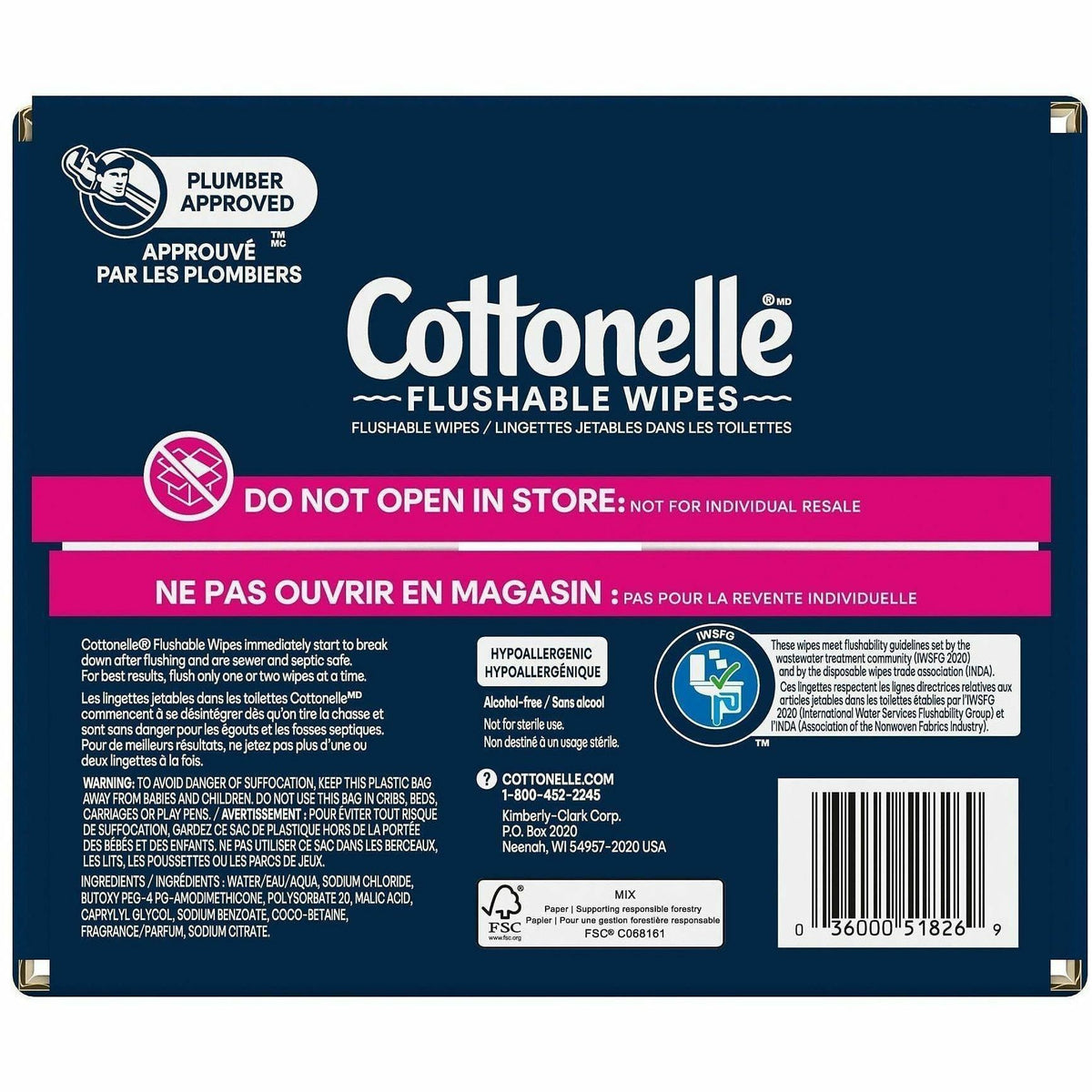 Cottonelle FreshCare Flush Wipes