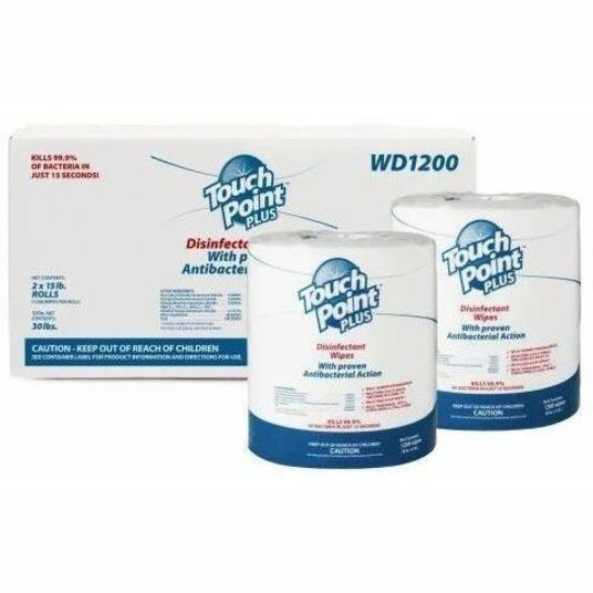 Touch Point® Plus Disinfectant Wipes