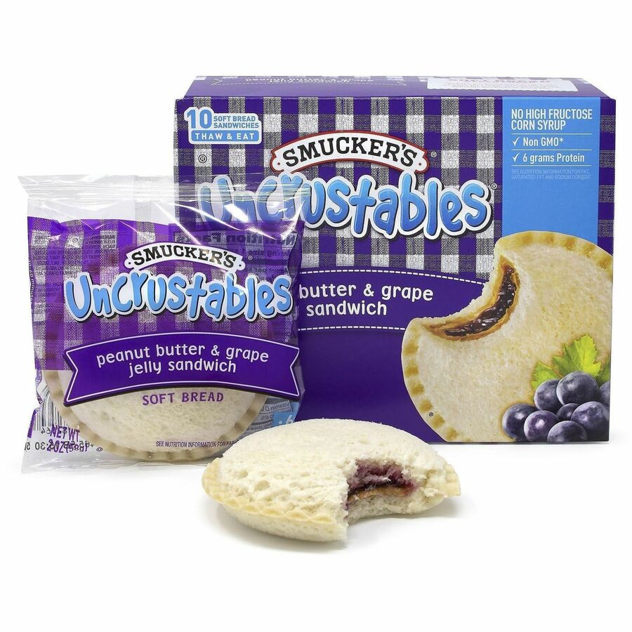 Smucker's Uncrustables Peanut Butter & Grape Jelly