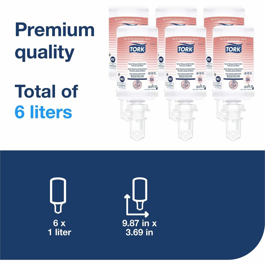 TORK S4 Antimicrobial Hand Washing Foam Soap