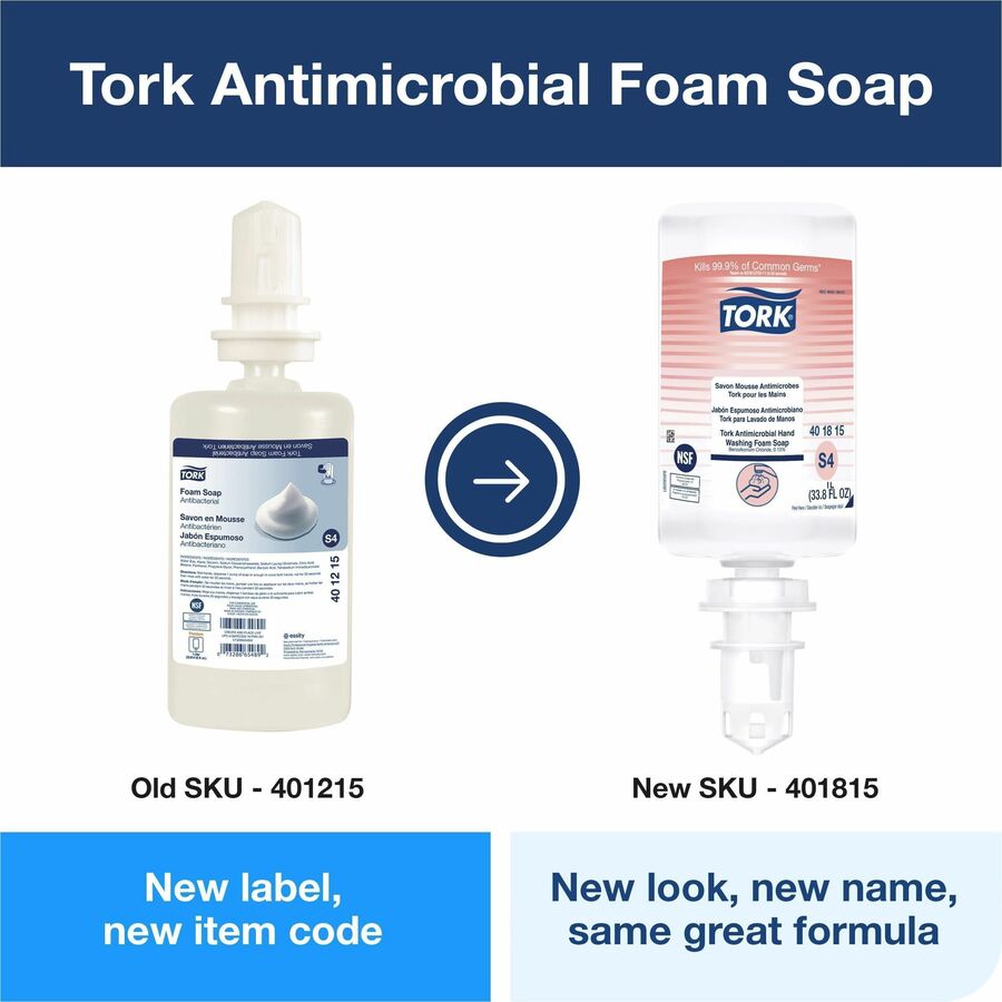 TORK S4 Antimicrobial Hand Washing Foam Soap