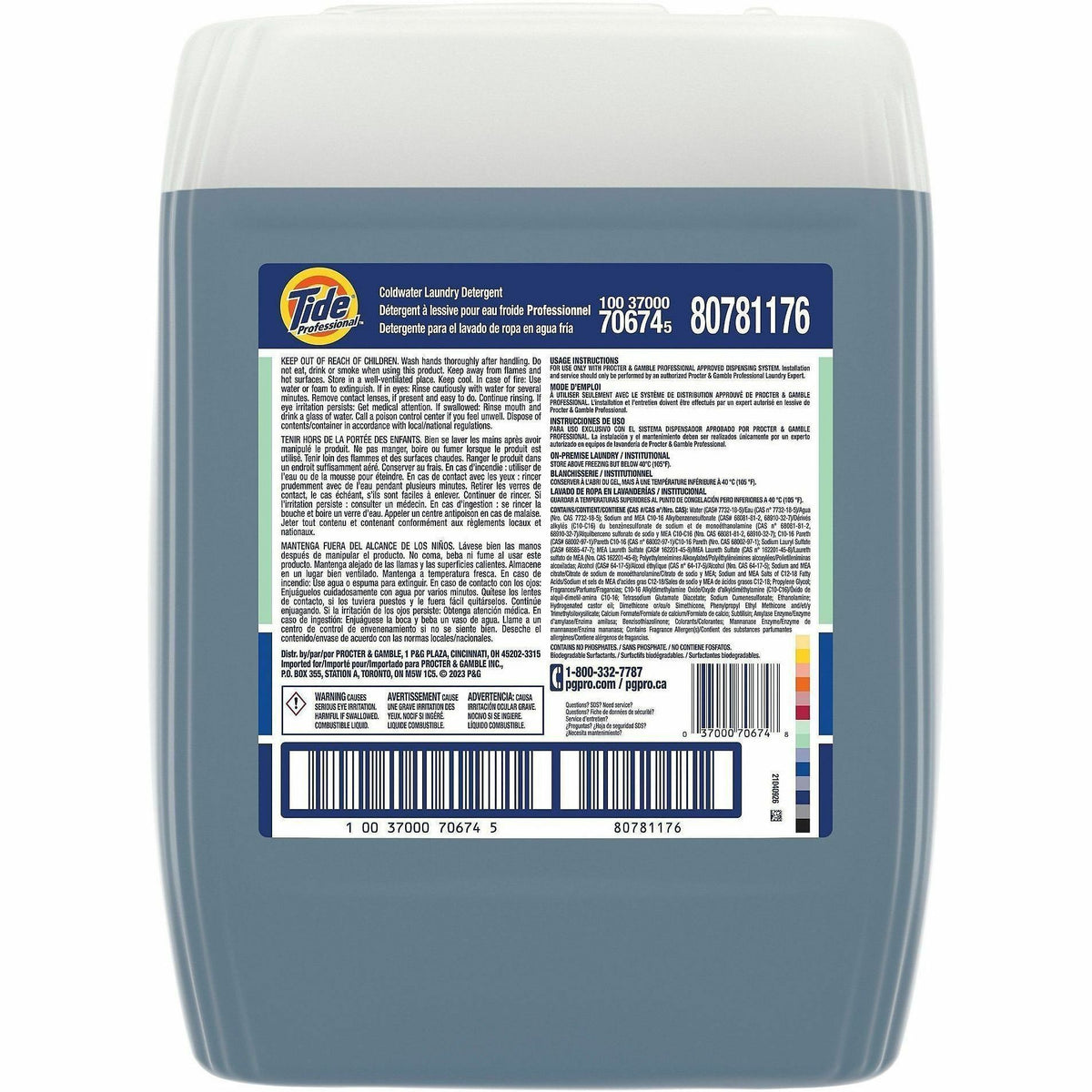 Tide Pro Line Coldwater Laundry Detergent