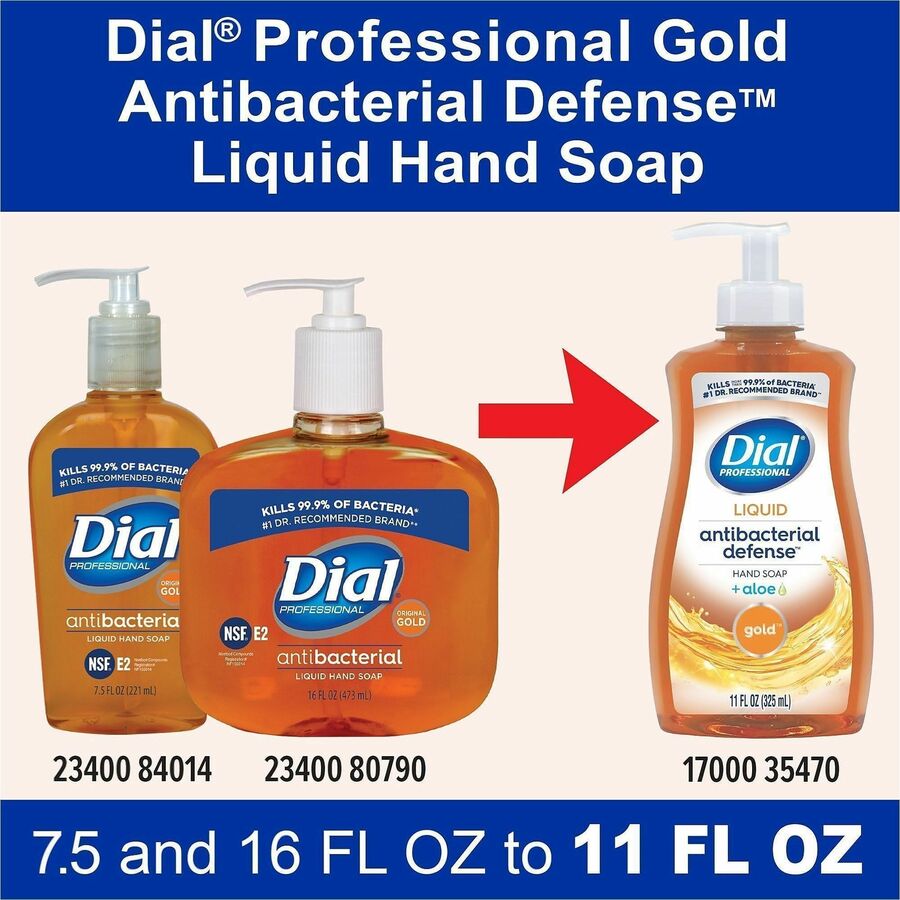 Dial Professional Antibacterial Defense Liquid Hand Soap