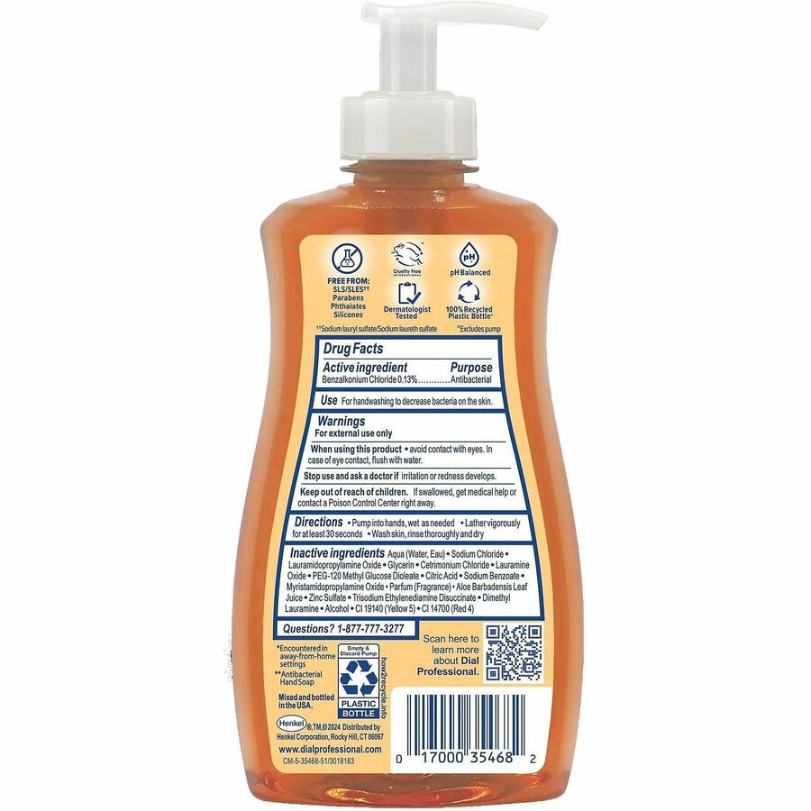 Dial Professional Antibacterial Defense Liquid Hand Soap
