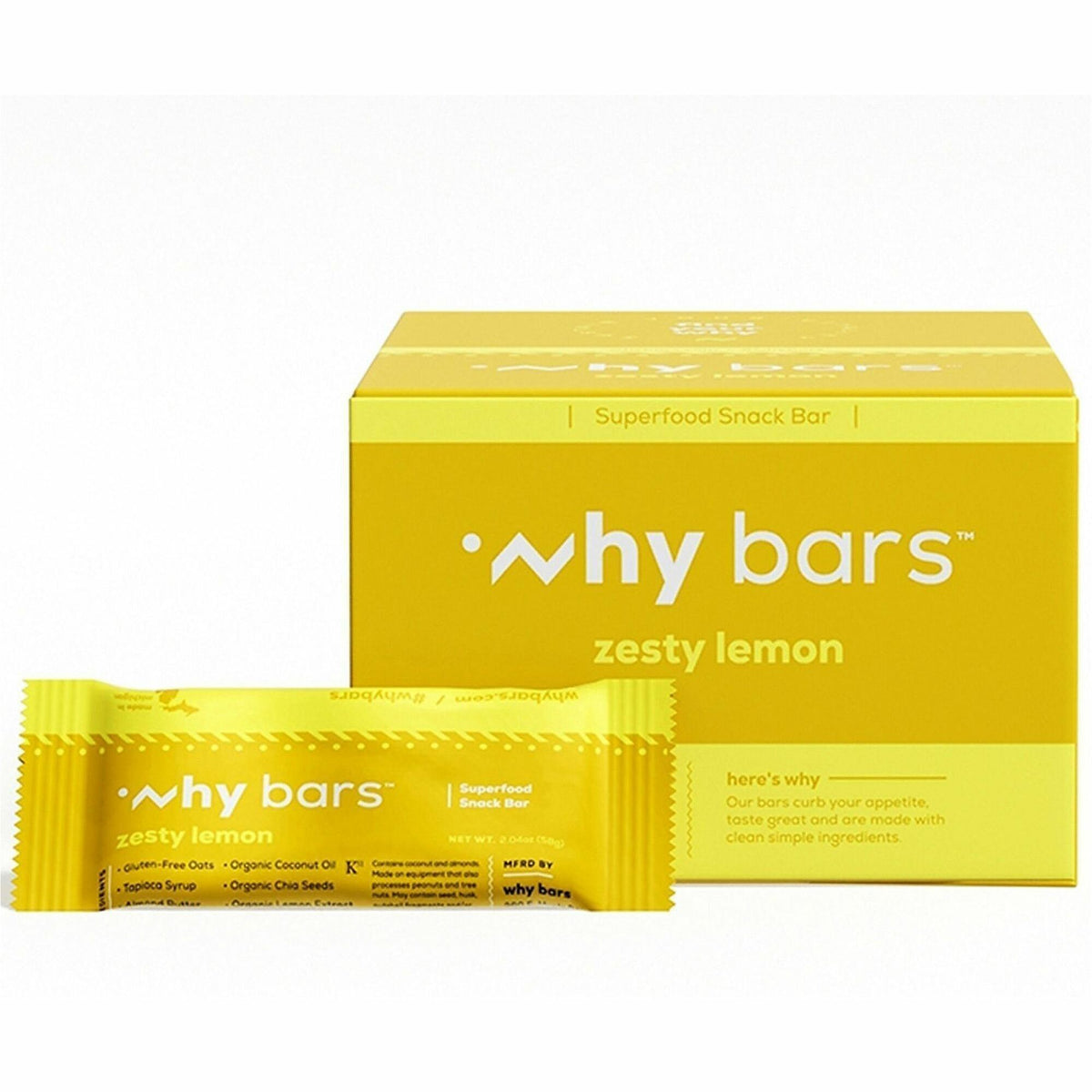 Why Bars Superfood Protein Snack Bars