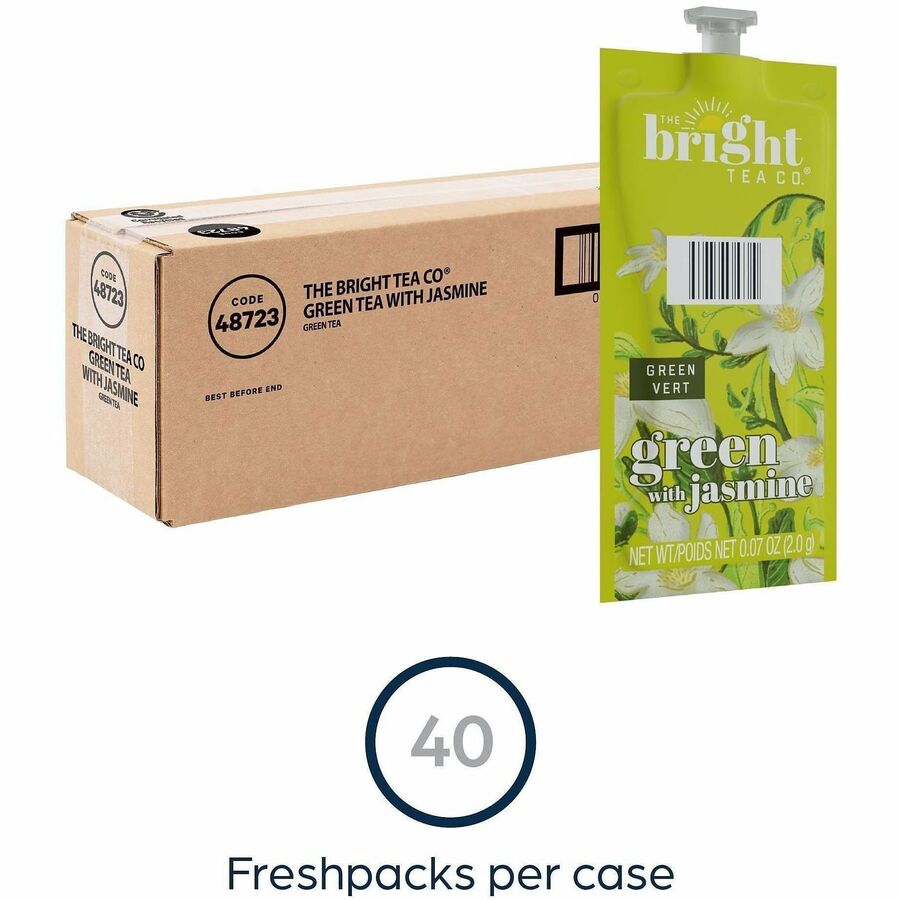 Flavia Bright Tea Co Green Tea with Jasmine Green Tea Freshpack