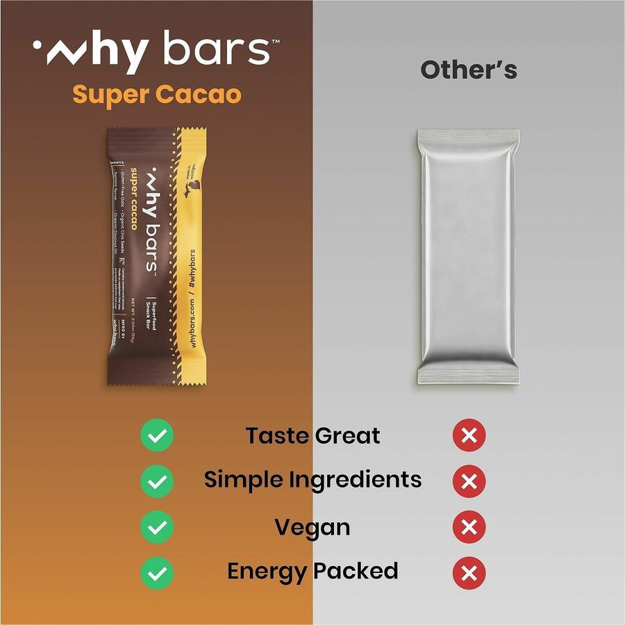Why Bars Superfood Protein Snack Bars