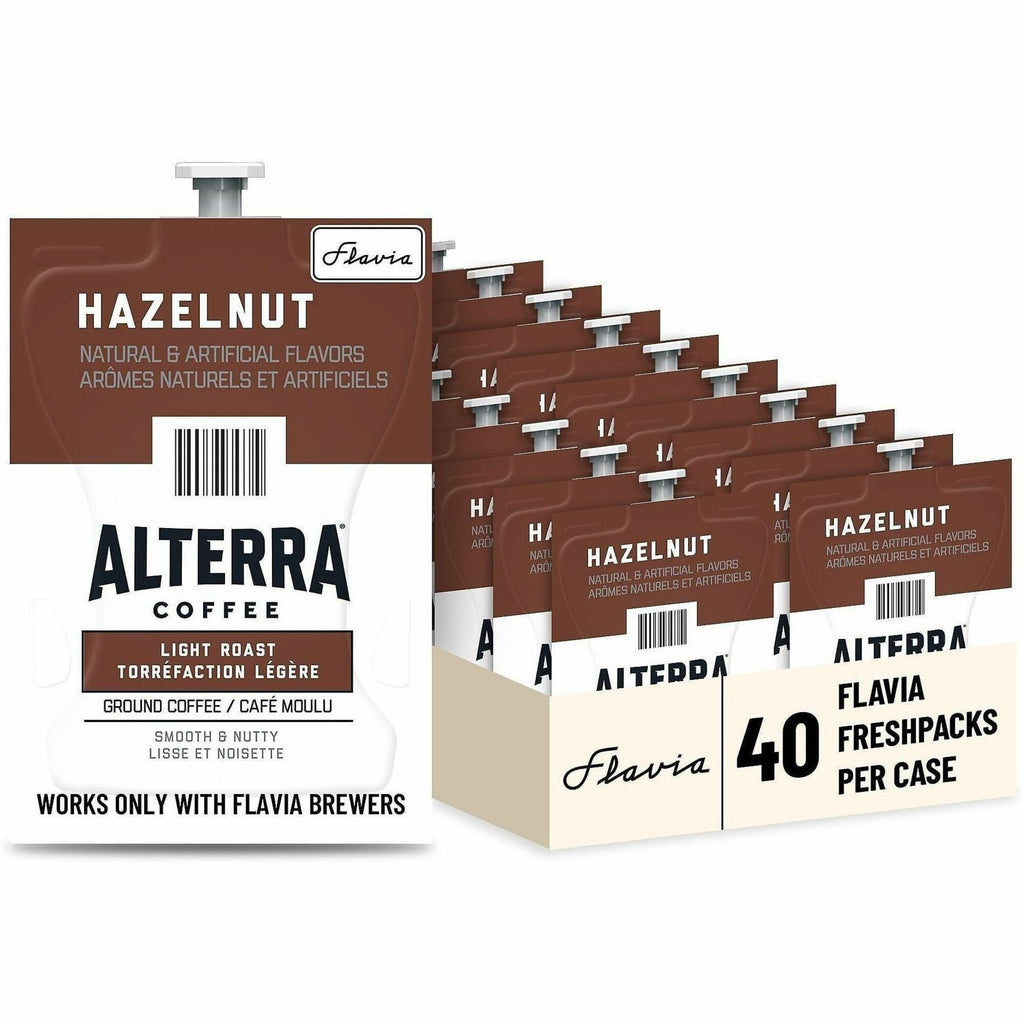 Flavia Freshpack Alterra Light Roast Hazelnut Flavored Coffee