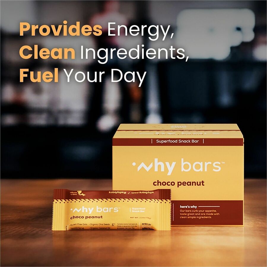 Why Bars Superfood Protein Snack Bars
