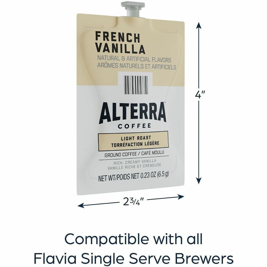 Flavia Freshpack Alterra French Vanilla Flavored Coffee