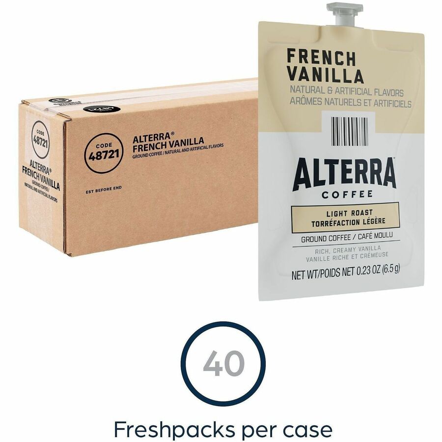 Flavia Freshpack Alterra French Vanilla Flavored Coffee