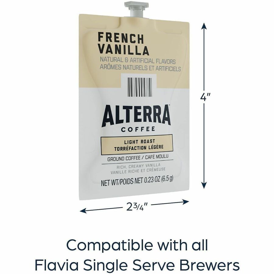 Flavia Freshpack Alterra French Vanilla Flavored Coffee