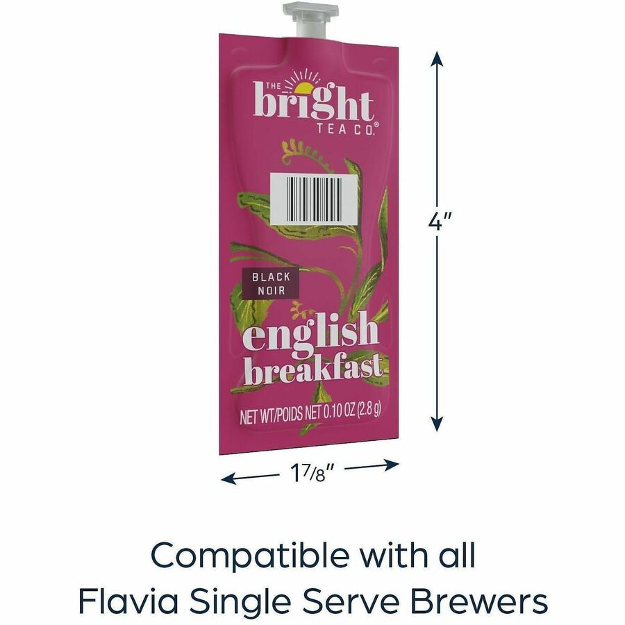 Flavia Bright Tea Co English Breakfast Tea Black Tea Freshpack