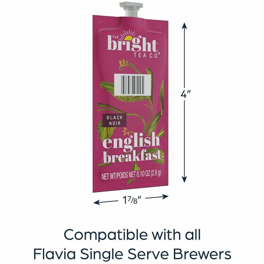 Flavia Bright Tea Co English Breakfast Tea Black Tea Freshpack