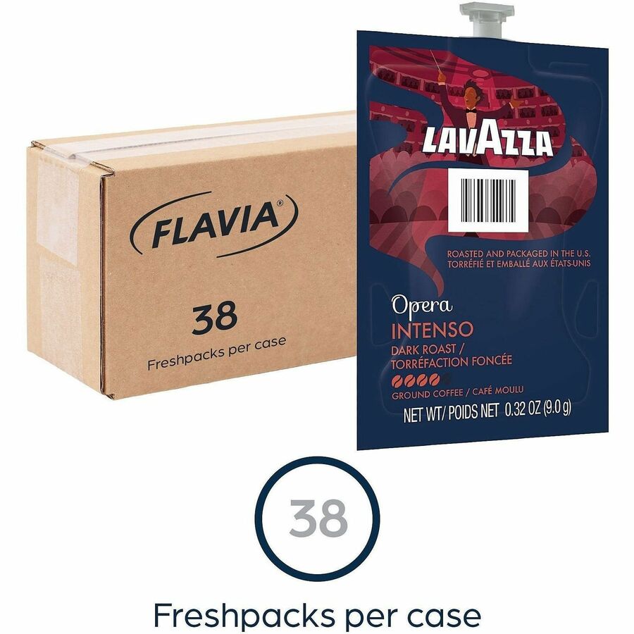 Flavia Freshpack Opera Intenso Dark Roast Coffee