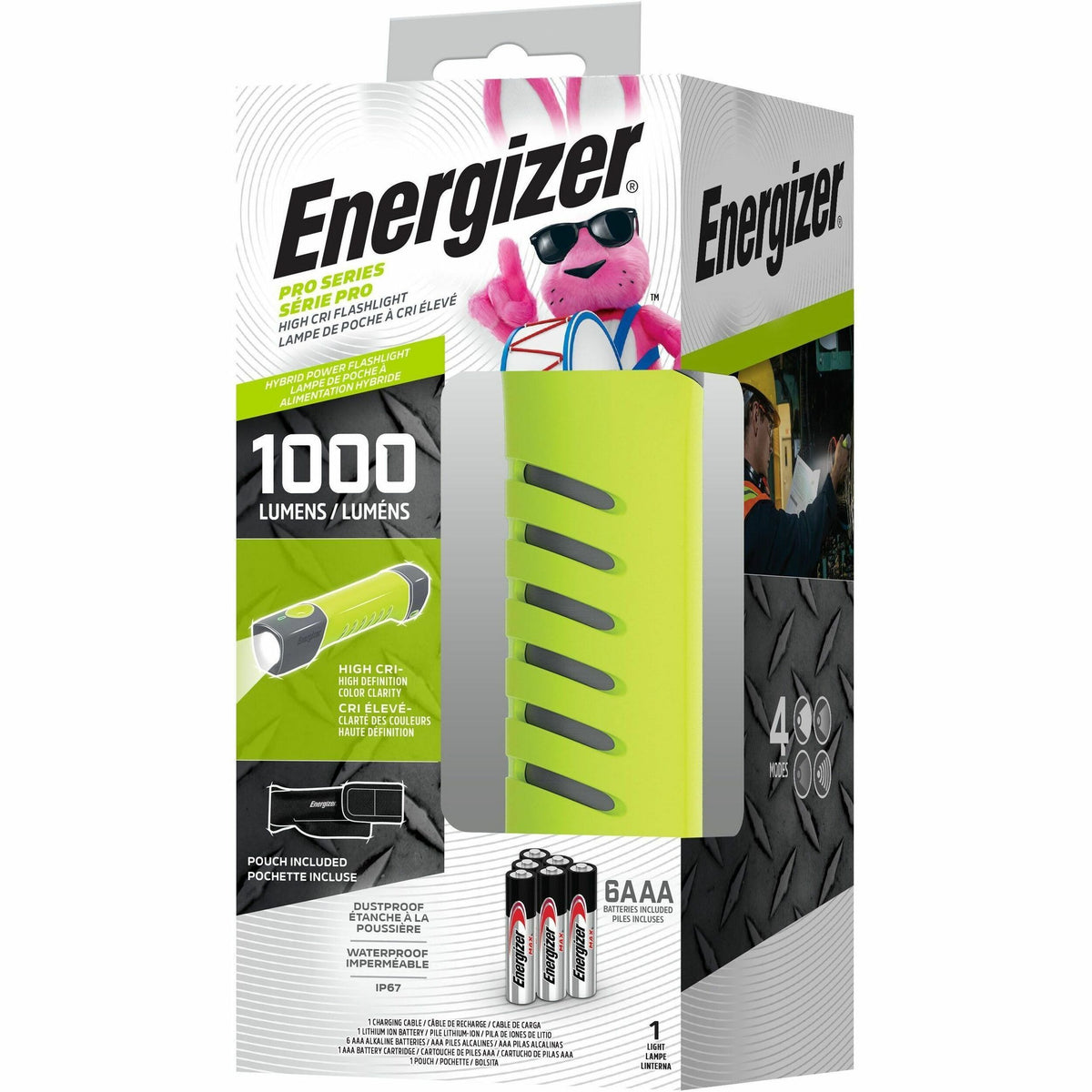 Energizer Hybrid Pro Handheld High CRI Flashlight