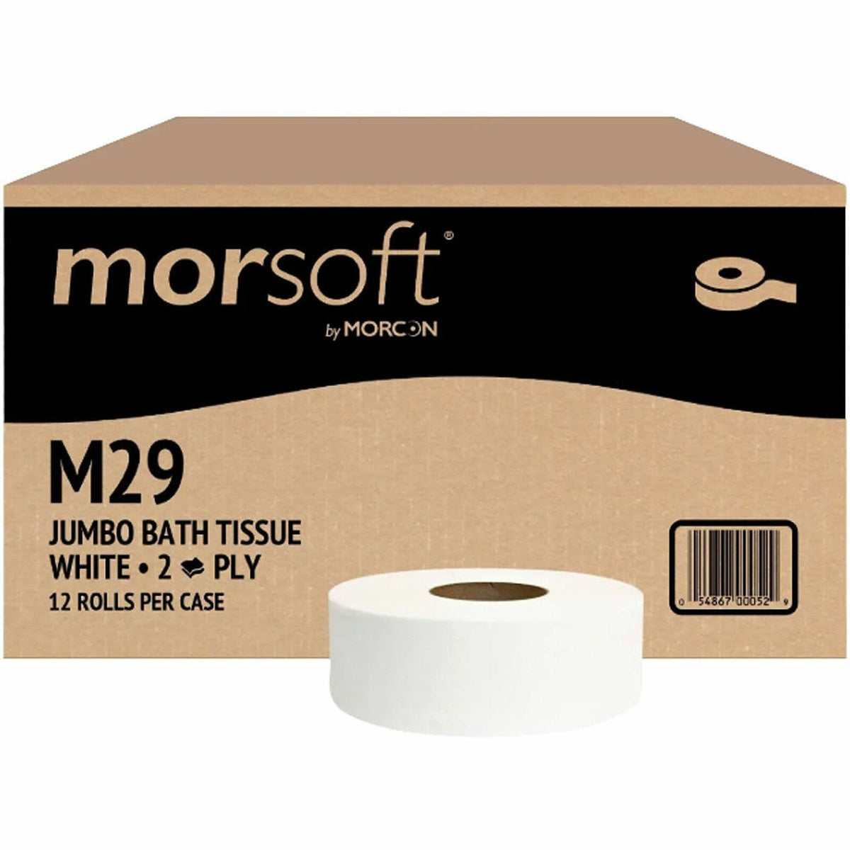 Morcon Morsoft Jumbo Roll Bath Tissue