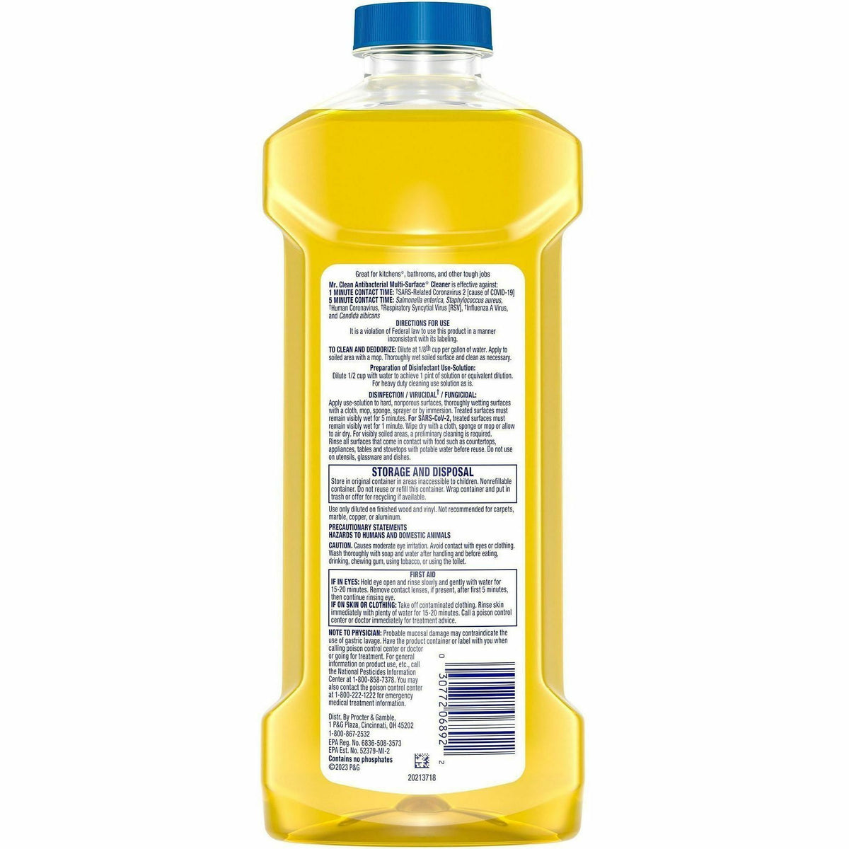 Mr. Clean 2X Concentrated Multi-Surface Cleaner