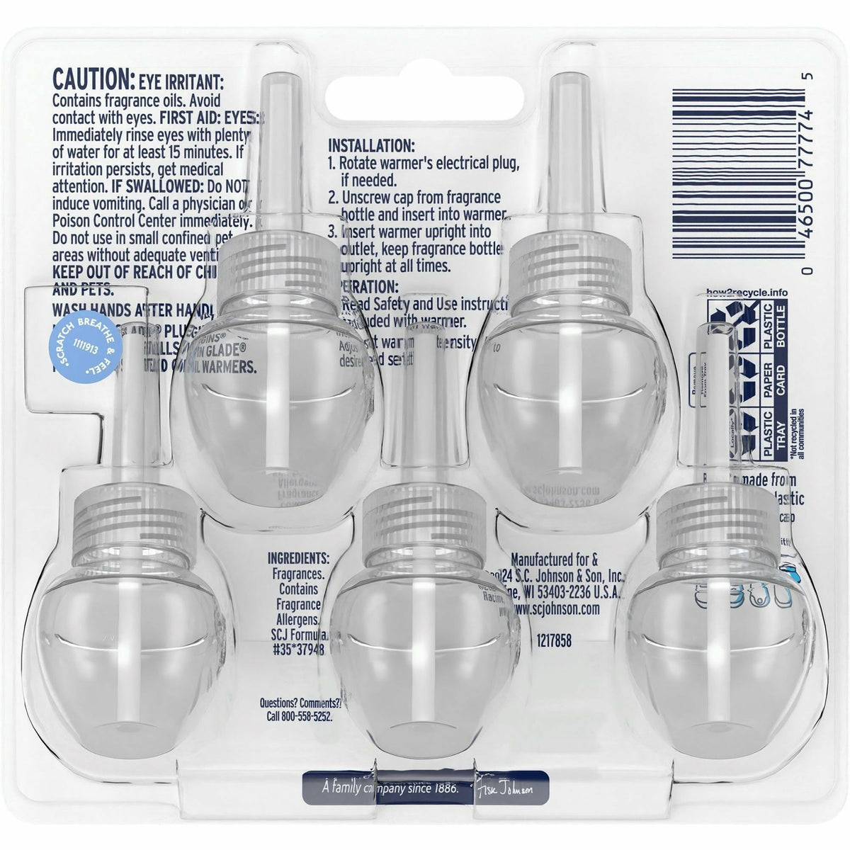 Glade PlugIns Refill