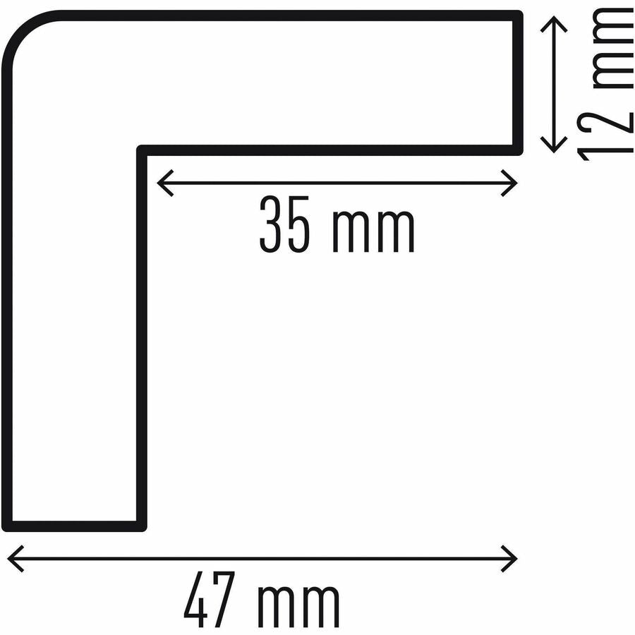 DURABLE Corner Protection Profile C35 - 5 PK