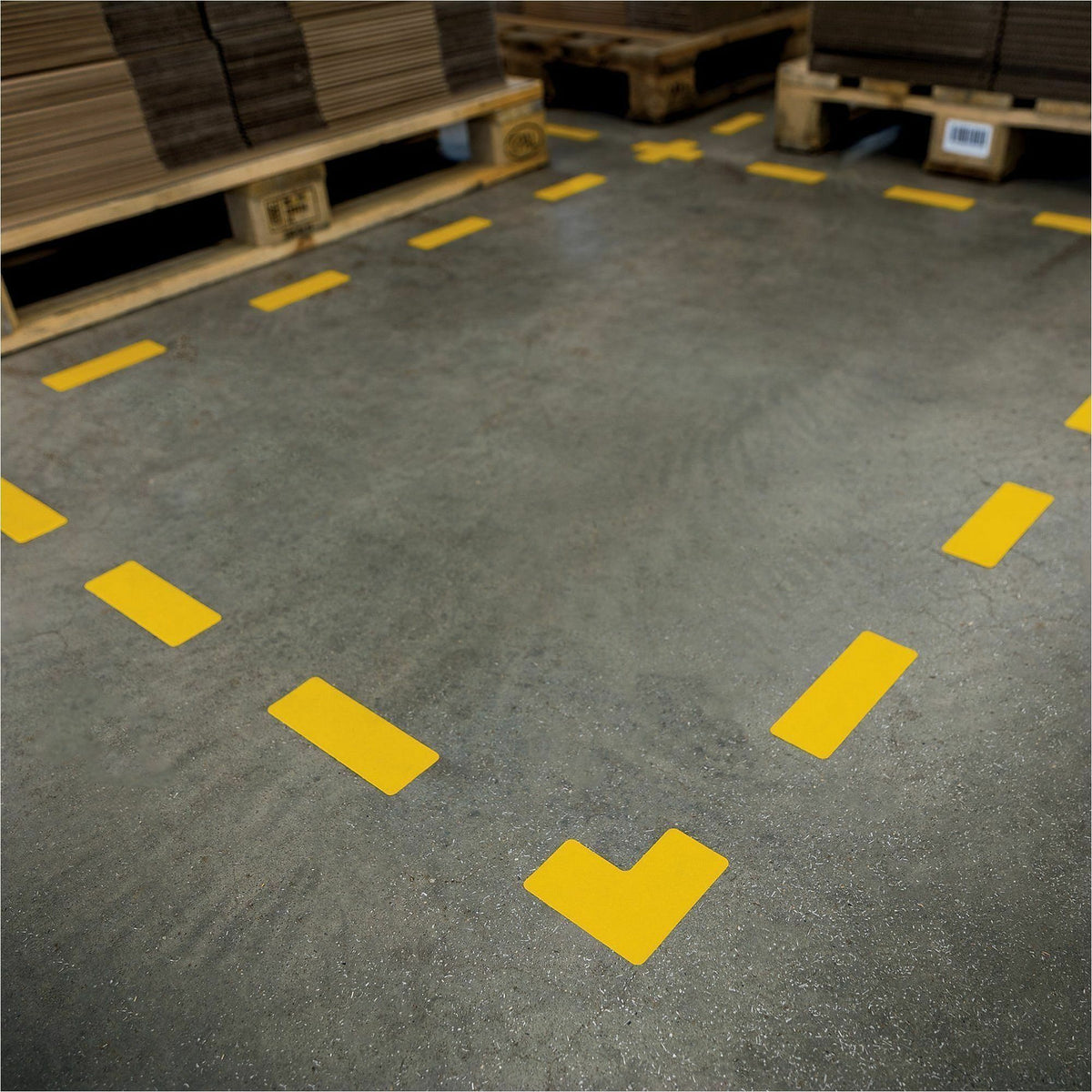 DURABLE Floor Marking Shape: "L" - 10 PK