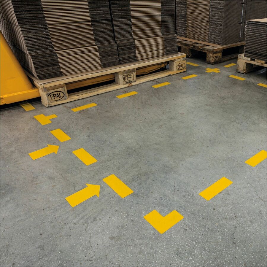 DURABLE Floor marking Shape: "T" - 10 PK