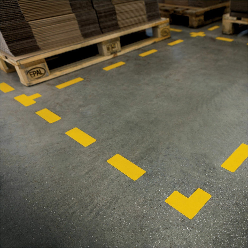 DURABLE Floor marking Shape: "T" - 10 PK