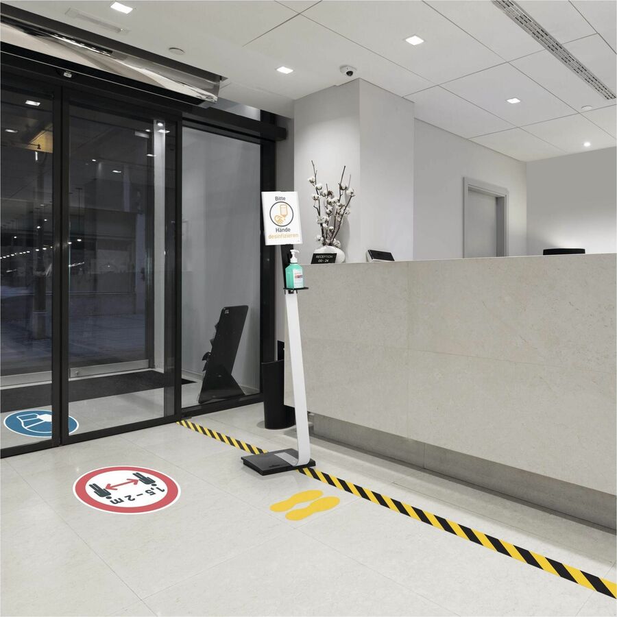DURABLE Floor Marking Shape: 'Foot' - 5 Pairs