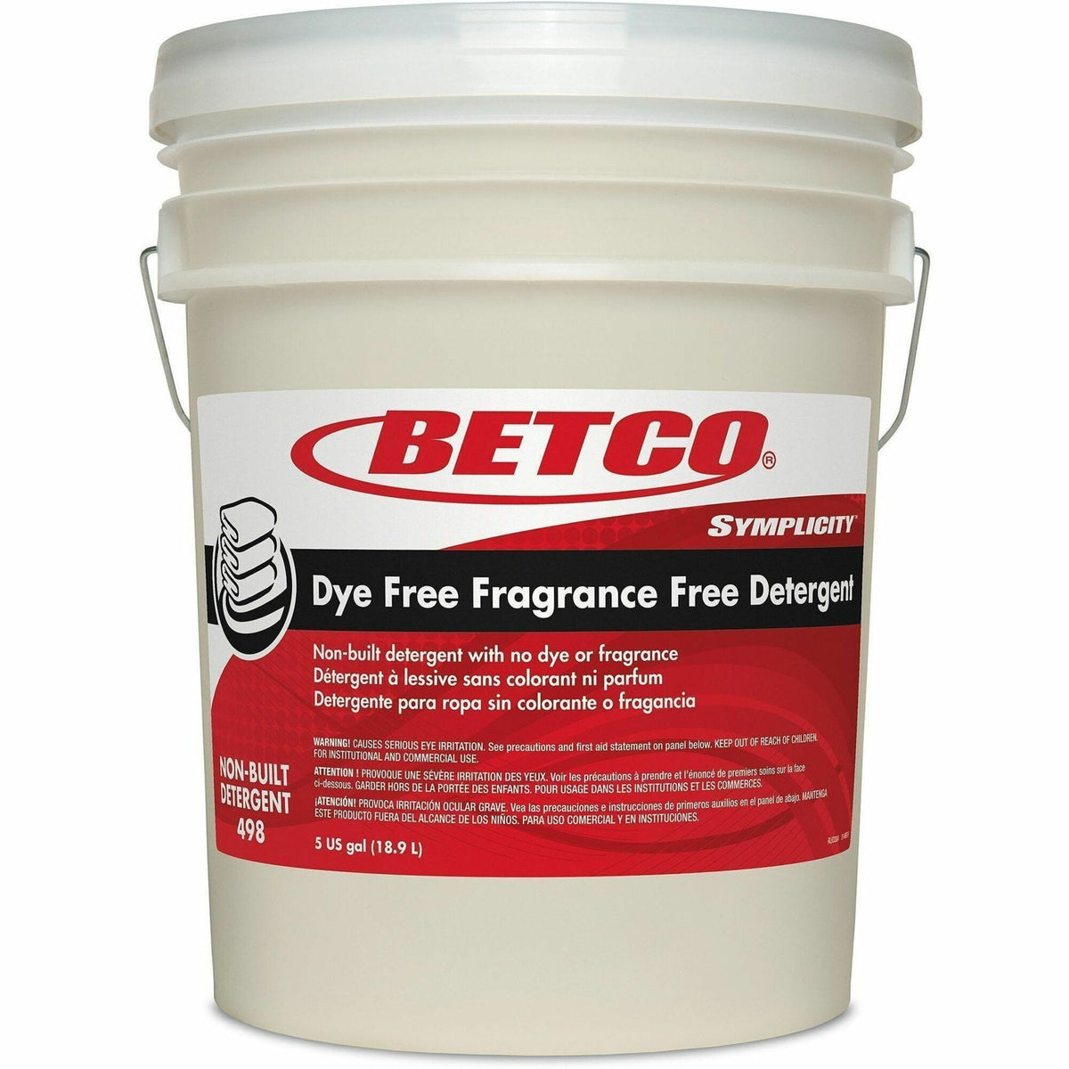 Betco Symplicity Dye/Fragrance-Free Detergent