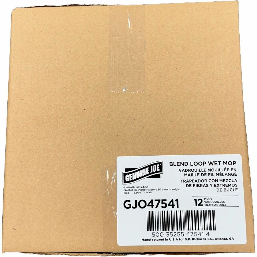 Genuine Joe 5" Looped End Wet Mop