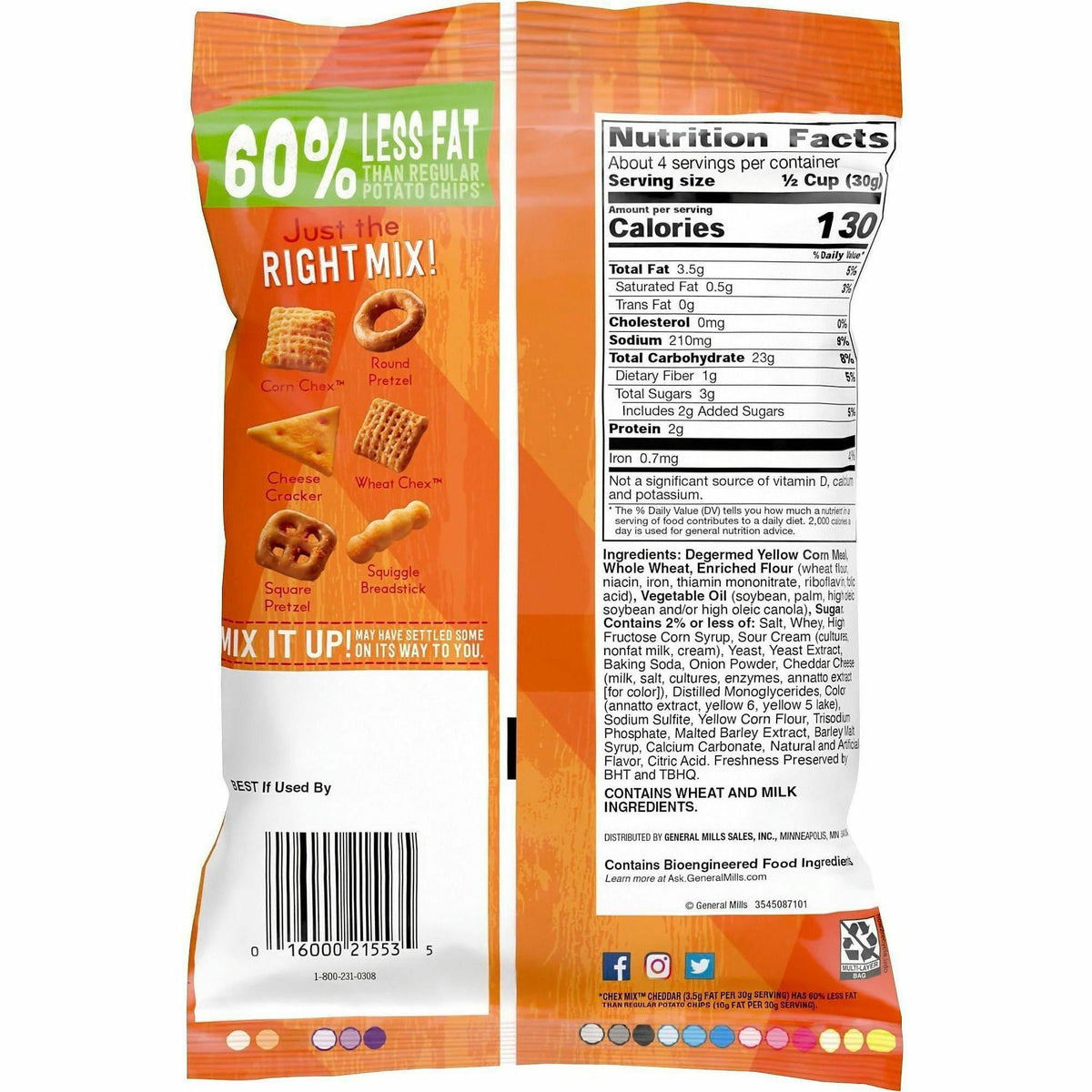 Chex Cheddar Snack Mix