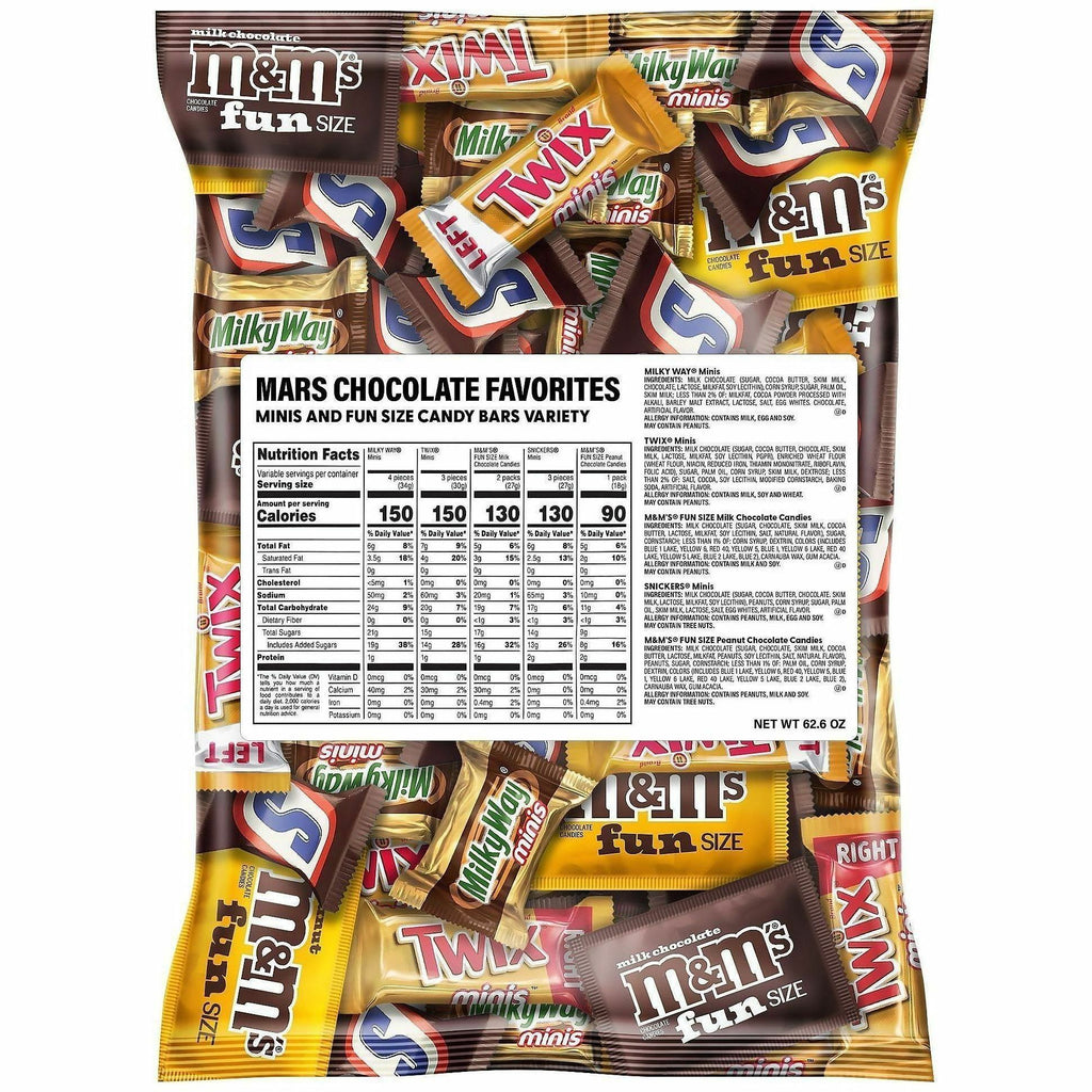 Mars Sweets Snack Boxes