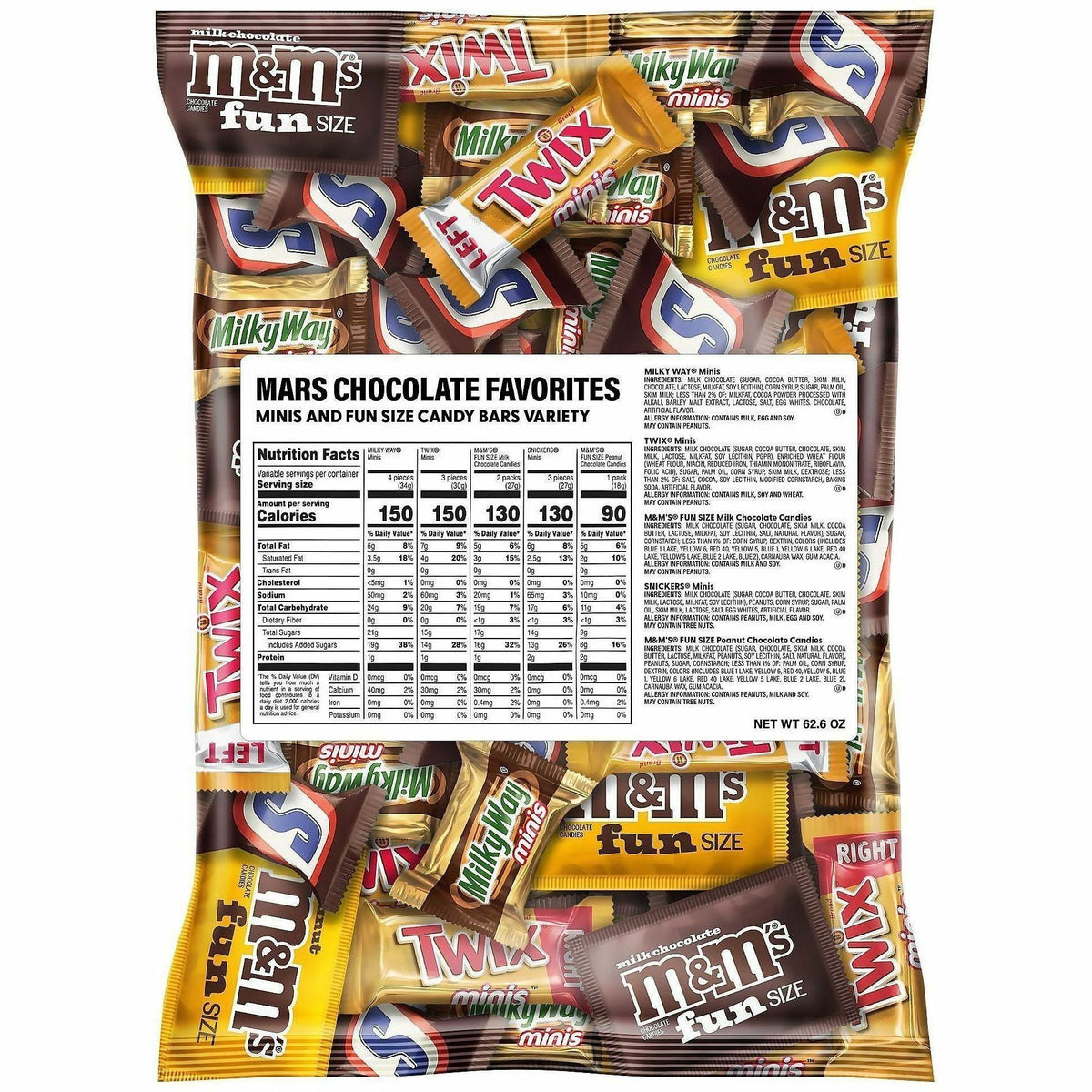 Mars Sweets Snack Boxes