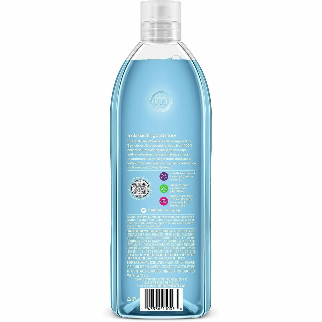 Method Waterfall Foaming Hand Wash Refill